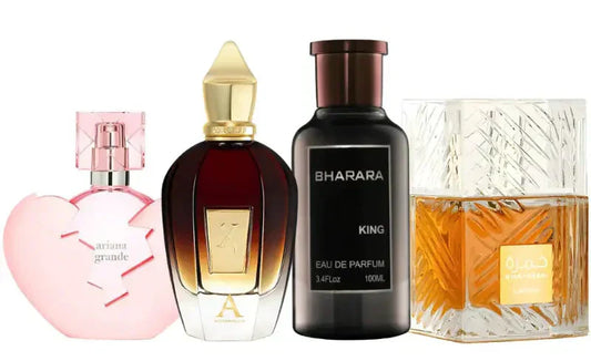 Set of 4 perfumes | Thank u Next, King, Alexandria 2, Khamrah